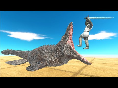 NEW UPDATE MOSASAURUS VS EVERY UNITS | Animal Revolt Battle Simulator