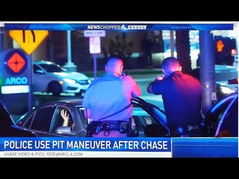 Riverside: Chase Suspects from Covina Arrested Following Pit Maneuver