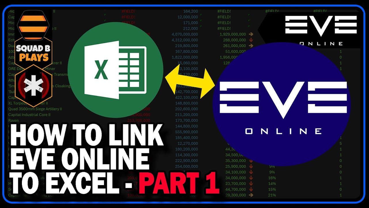 How to Start Using Excel for EVE Online — Part 1: Setup Guide & Basic Automation
