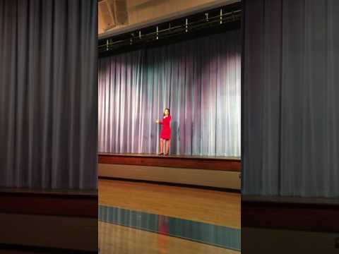 12 year old Brianna Gray sings Footprints In The Sand by Leona Lewis
