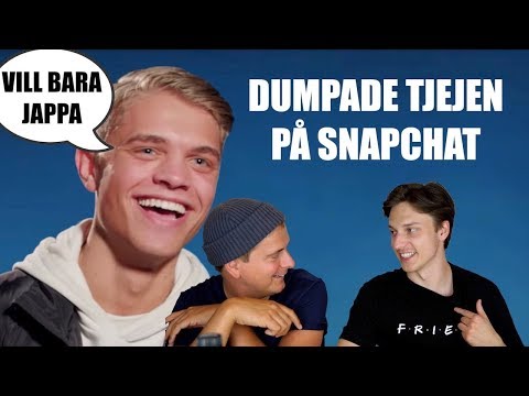 REAGERAR PÅ HEMLIGA BEUNDRARE | DUMPADE TJEJEN PÅ SNAPCHAT