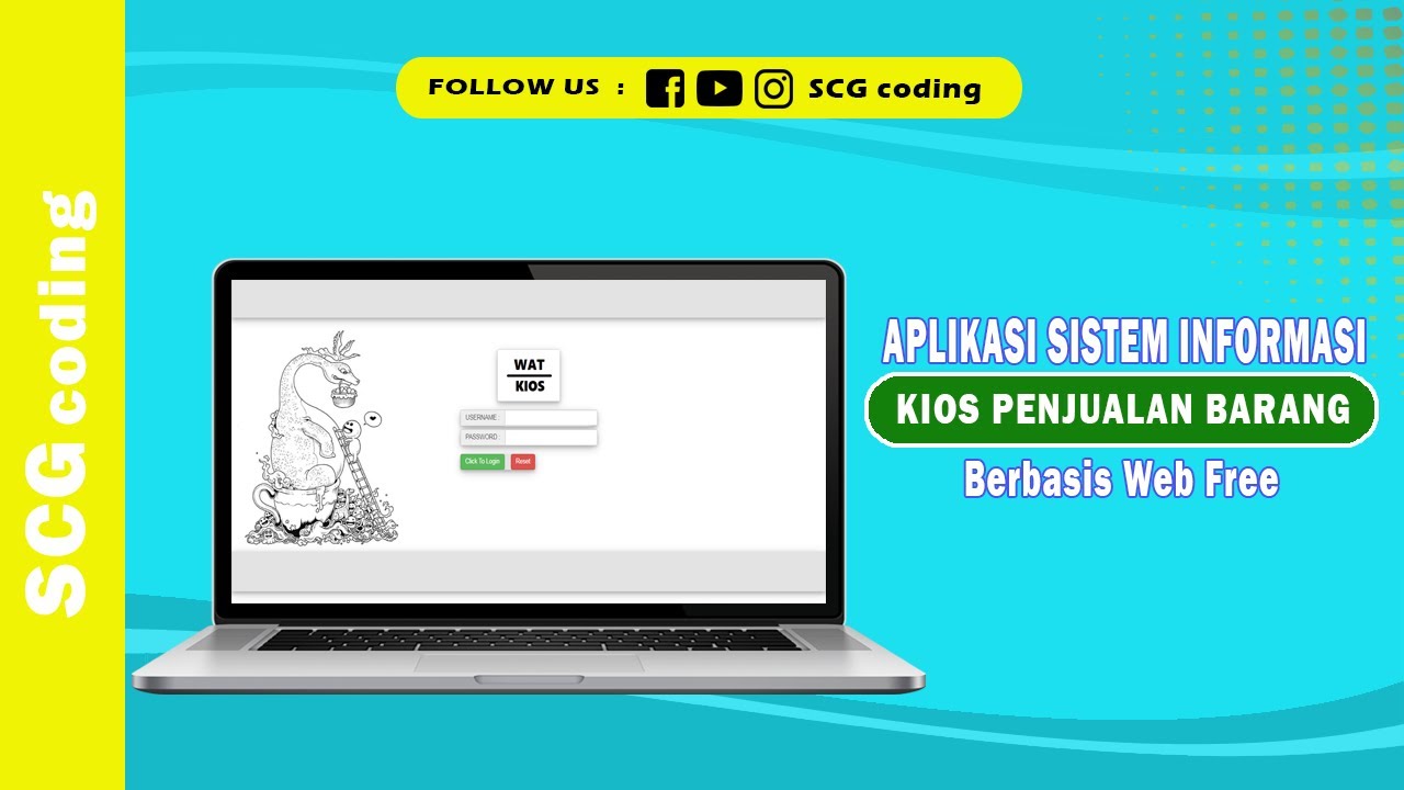 Aplikasi sistem informasi kios penjualan barang berbasis web free