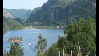 preview picture of video 'Flekkefjord, nice city in Norway 16.07.2011'