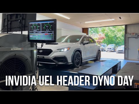 Invidia UEL Header 2022+ WRX Dyno Run *Update in description!*