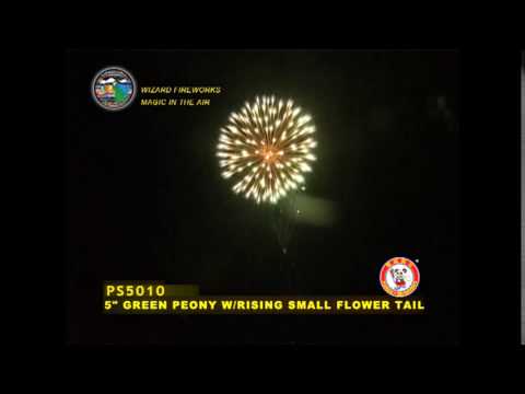 SD125PE14 - 5 INCH SHELL - WIZARD FIREWORKS - PS5010
