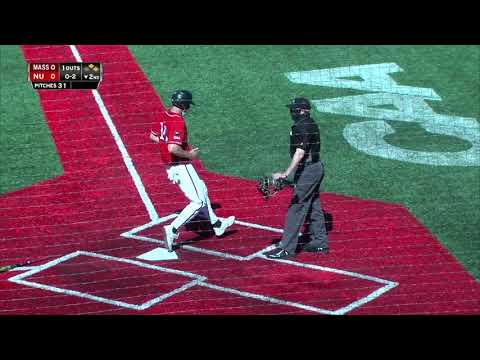 Northeastern Baseball vs. UMass Amherst | Mar. 27, 2021 | Highlights
