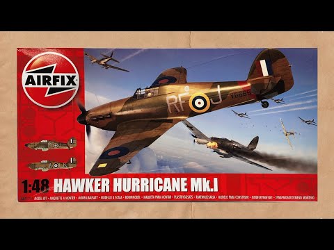 1:48 Scale Airfix Hawker Hurricane Full Build