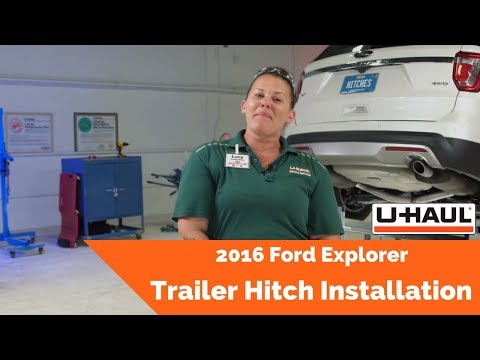 2016 Ford Explorer Trailer Hitch Installation