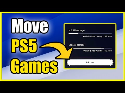 How to Move PS5 Games to M.2 SSD & Change Install Location (Best Tutorial)