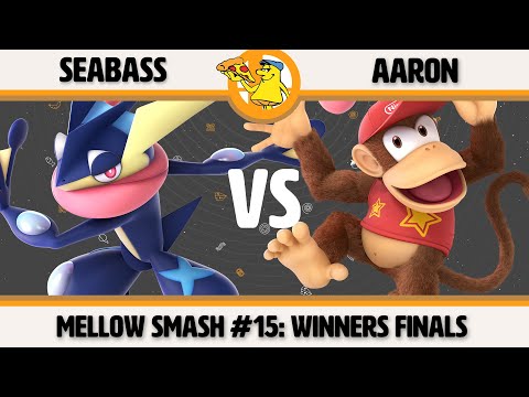 Mellow Mushroom SSBU #15 - Seabass (Greninja) vs Aaron (Diddy) Smash Ultimate Winners Finals