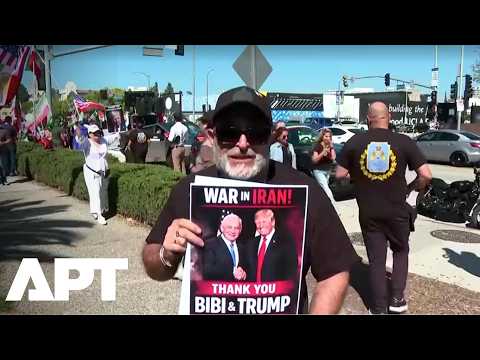 “Thank You Trump for Freeing Iran” –  Los Angeles Crowd | APT