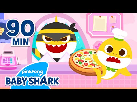 Baby Shark Cook & Doctor Episodes | +Compilation | Baby Shark Story Collection | Baby Shark Official