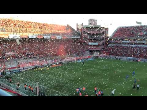 "Recibimiento Independiente vs Rac*ng - 21/02/2016" Barra: La Barra del Rojo • Club: Independiente • País: Argentina