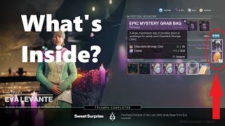 What Do You Get From Epic Mystery Grab Bags And Are They Worth It? - Destiny 2 Festival of The Lost