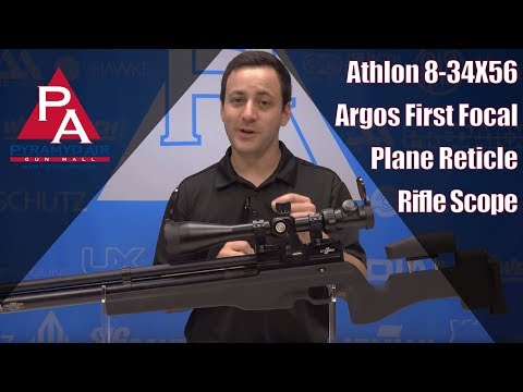 Athlon 8-34X56 Argos First Focal Plane Reticle Rifle Scope