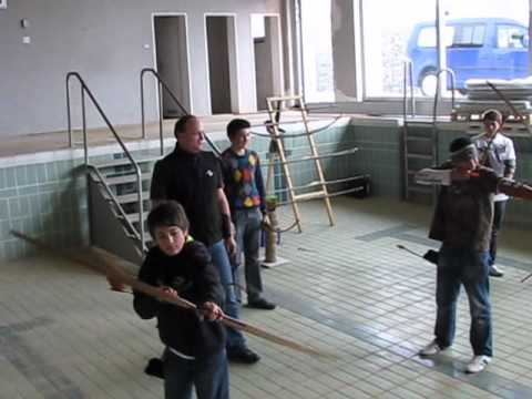 Bogenkurs Volksschule Wegscheid mit Sport EDER + BERGER