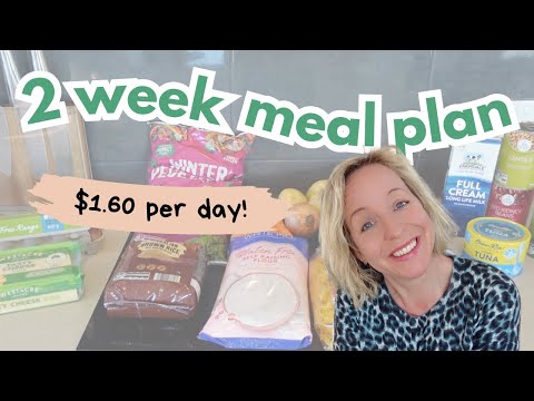 We Ate for $1.60 a Day! Extreme ALDI Budget Meal Plan | 2 Weeks | Gluten Free (Australia)