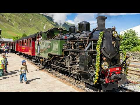 Dampfbahn Furka Bergstrecke