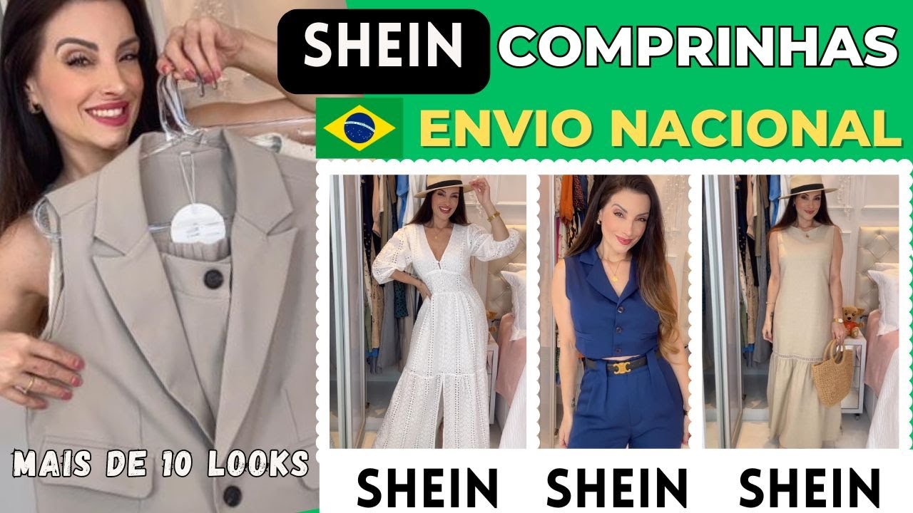 Mais de 10 looks completos da SHEIN VENDEDORES BRASILEIROS: conjuntos e vestidos em tecidos premium