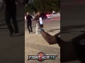 JAKE PAUL TERRIFIED OF FLOYD MAYWEATHER AFTER HE RUNS UP ON HIM IN MIAMI!