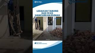 Ledakan Tabung LPG 12 Kilogram Hancurkan Rumah Warga di Depok, Diduga Insiden Dipicu Kebocoran Gas