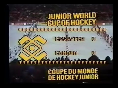 World Junior Championship  Dec.31/1977 Canada – CSSR