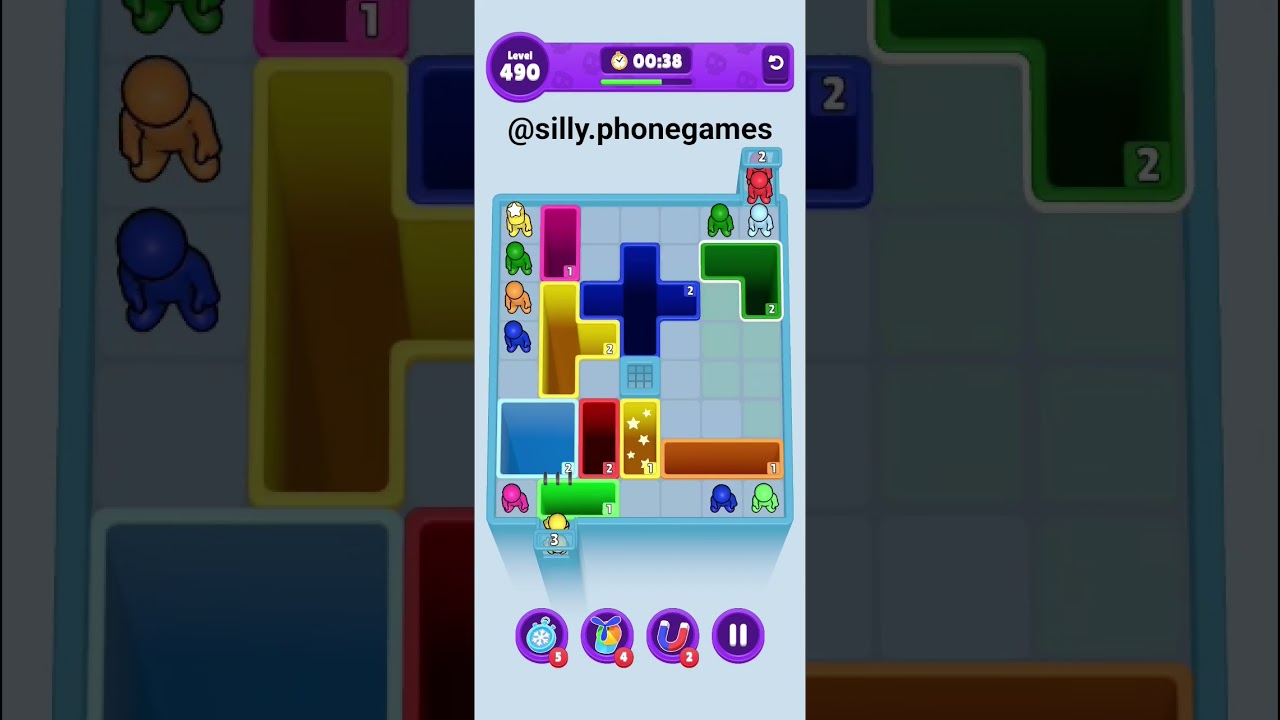 Drop Away Level 490 Walkthrough Solution