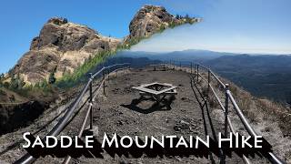 Video review of the Saddle Mountain Hike with footage of its features and terrain