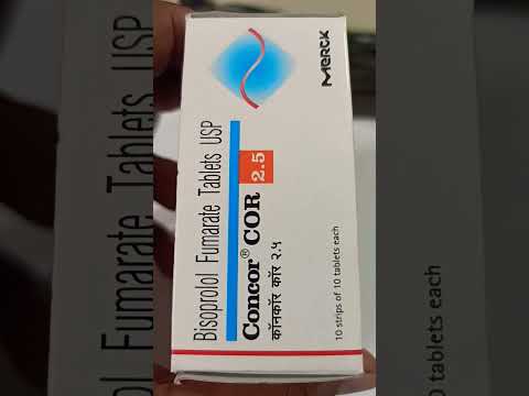 Concor COR 2.5mg Tablet Full Review