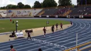 preview picture of video '4x400m Relay Young Men USATF Region 16 Junior Olympics Championships Heat 1 of 2'