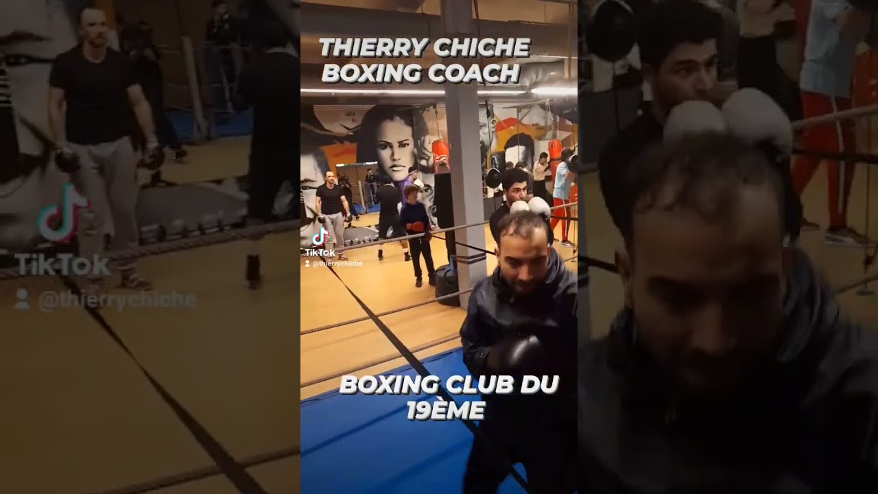CLUB de boxe ANGLAISE a PARIS