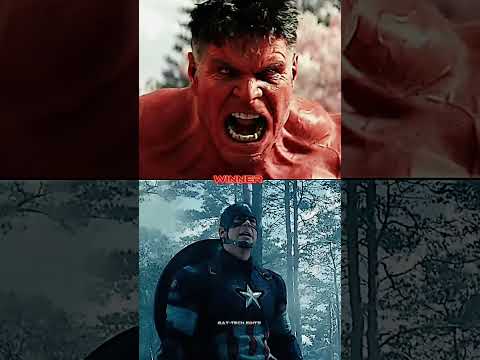 RED HULK VS AVENGERS | BATTLE