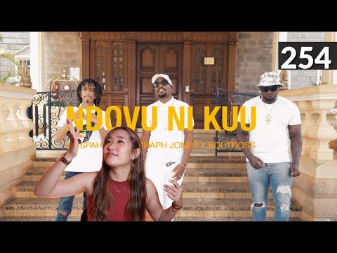 Ndovu ni Kuu - Krispah X Khaligraph Jones X Boutross | Reaction + Learn Swahili | Swahilitotheworld
