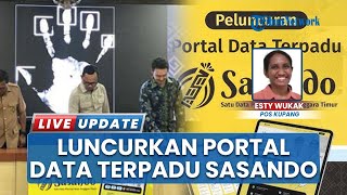Bareng Kemendagri, Pemprov NTT Luncurkan Portal Data Terpadu Sasando