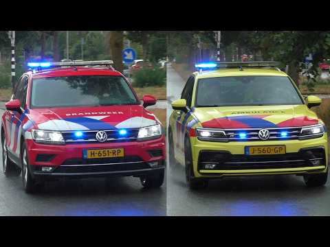 Hulpdiensten met spoed naar een Medische Noodsituatie aan de Wendakker in Oss