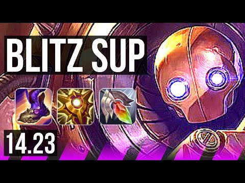BLITZCRANK & Ashe vs LUX & Caitlyn (SUP) | KR Diamond | 14.23