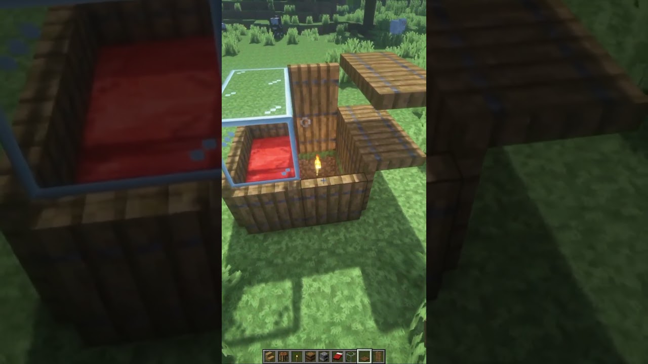 Minecraft Starter house #minecraft #shorts