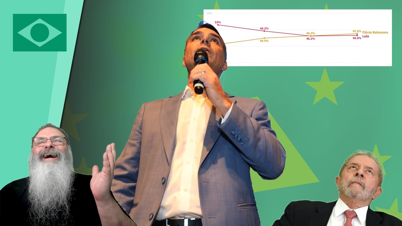 PESQUISA ATLAS INTEL confirma QUE FLÁVIO CONTINUA SUBINDO: FLÁVIO pode LEVAR no PRIMEIRO TURNO