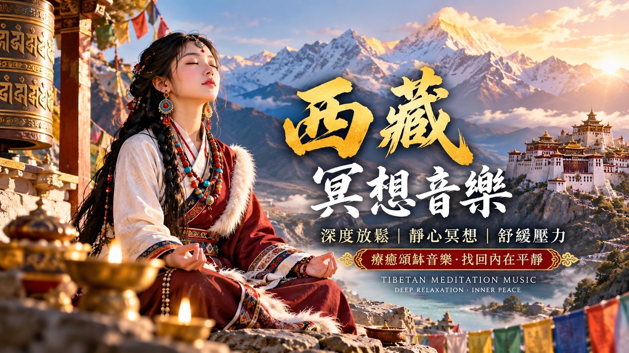 西藏療癒音樂｜釋放焦慮・淨化心靈・深層放鬆｜Tibetan Healing Music