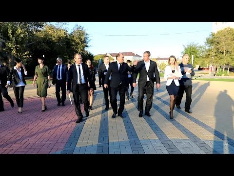 Врио Губернатора Астраханской области С.П.Морозов посетил город Ахтубинск