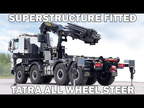 TATRA ALL WHEEL STEER - FIRST LOOK AFTER SUPERSTRUCTURE FITTED