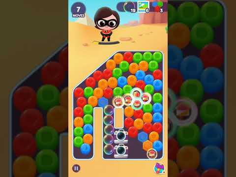 Level 312 Perfectly DONE without ANY BOOSTER - Disney Getaway Blast #3 - Gameloft SE