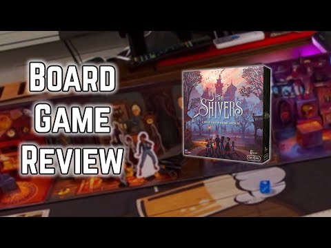 An introduction to roleplaying with a spooky pop-up book mystery - The Shivers (Board Game Review)