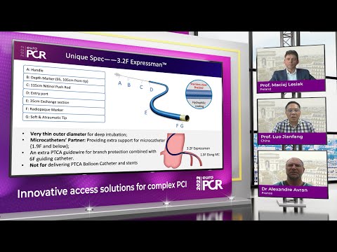 Innovative access solutions for complex PCI - EuroPCR 2022