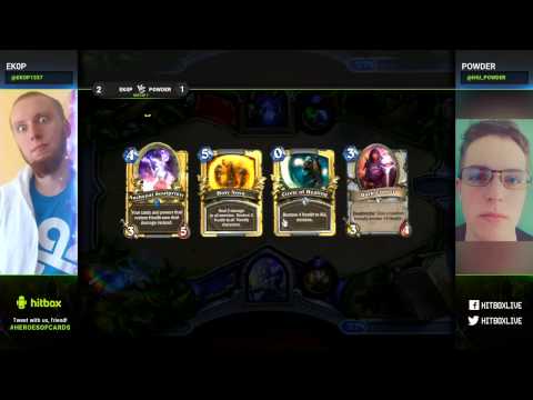 Grand Final Ek0p vs Powder - Heroes of Cards 3 - Hearthstone