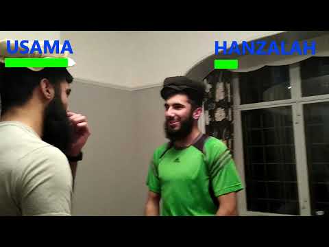 Challenge #3 Slipper slap challenge. Loser gets shot.