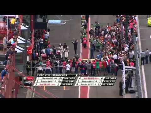 24 Stunden von Spa 2013 Zieleinlauf und Siegerehrung | 24H of Spa 2013 Finish and Victory Ceremony