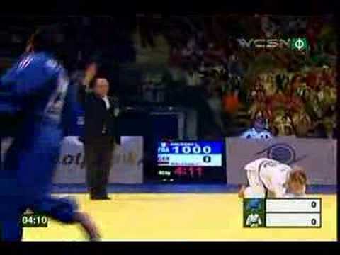 Decosse Wins Judo Gold in Under a Minute