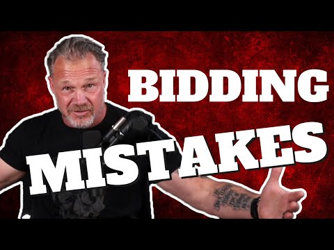 3 Bidding Mistakes You're Probably Making | TCF813