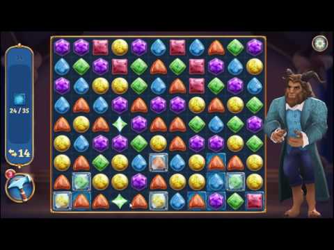 Beauty and the Beast Perfect Match Level 34 - NO BOOSTERS 👸👸👸